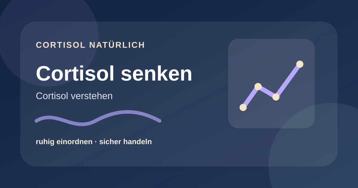 Cortisol senken Intervallfasten: was bei Stress wichtig ist
